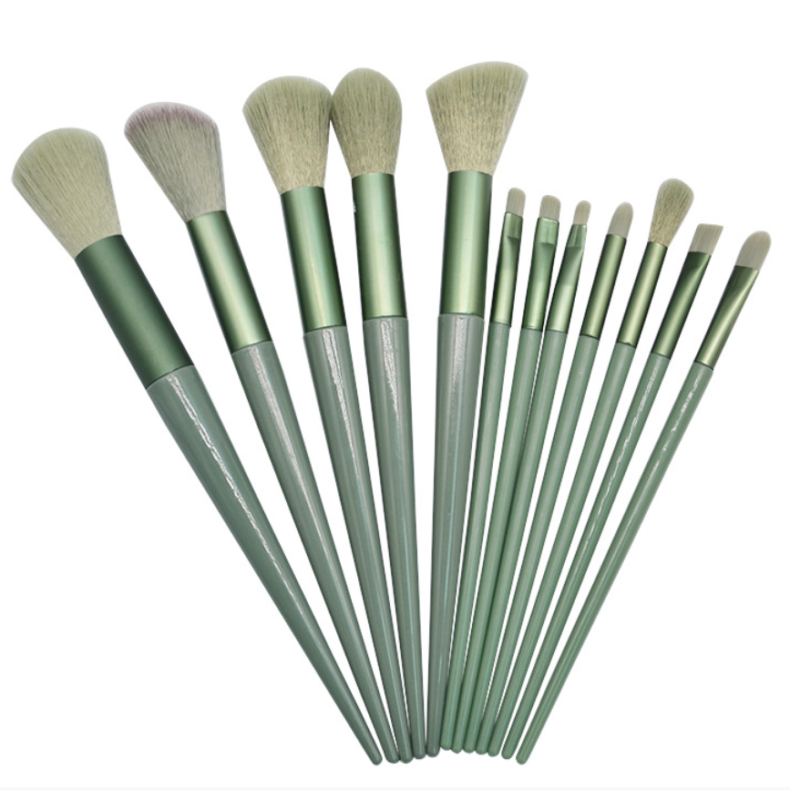 13 pieces of makeup brush set quick drying brush hair super soft powder powder