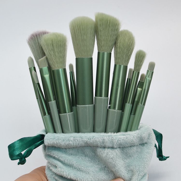13 pieces of makeup brush set quick drying brush hair super soft powder powder view 4