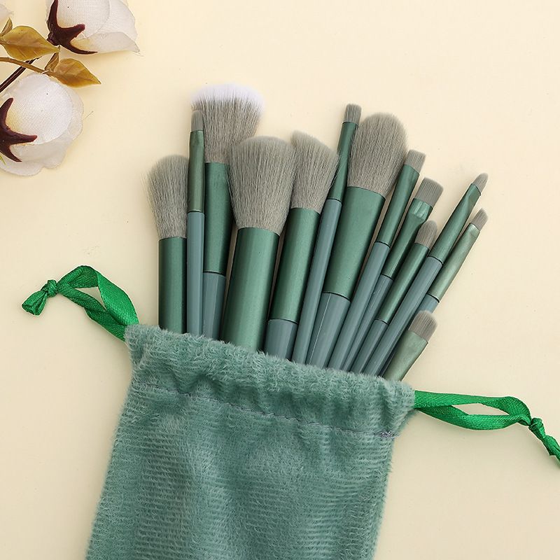 13 pieces of makeup brush set quick drying brush hair super soft powder powder view 5