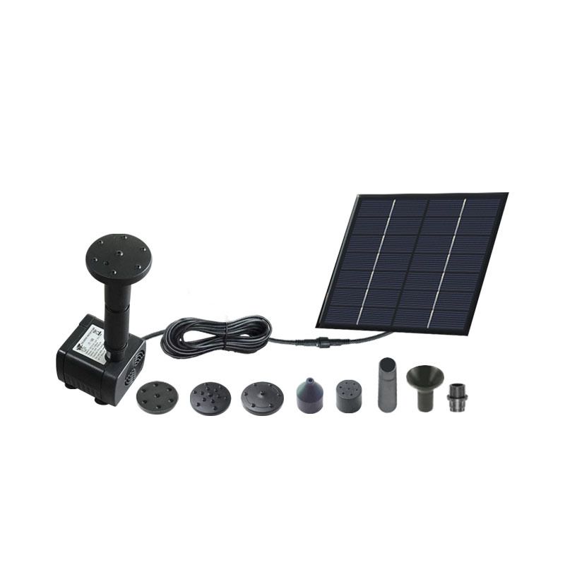 Solar Fountain Pump Kit with Independent Solar Panels