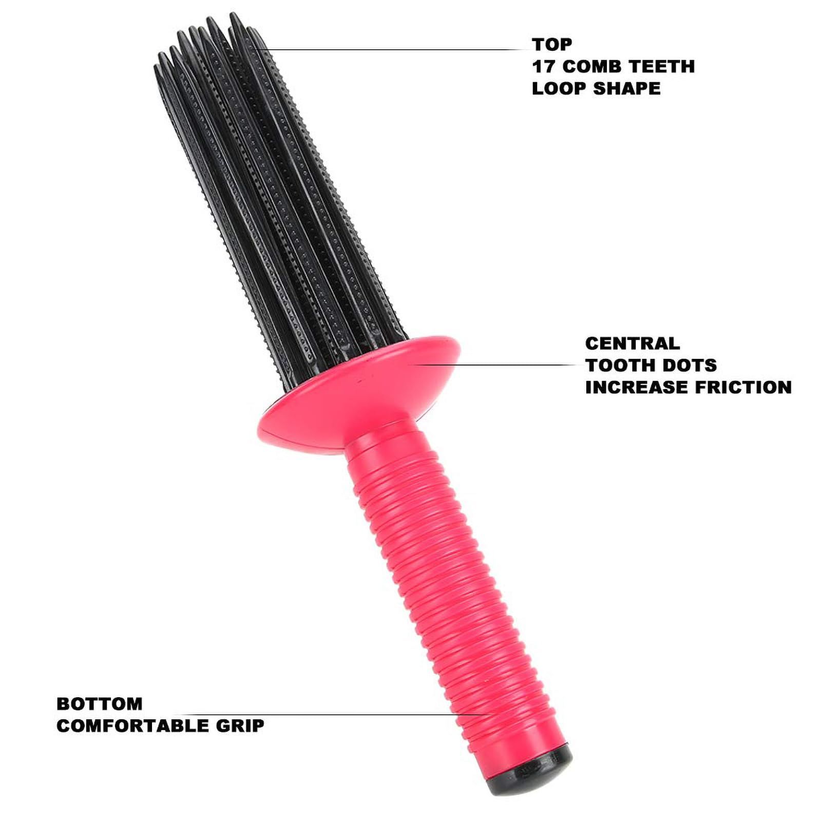 2pc Hair Fluffy Curling Roll Comb view 3