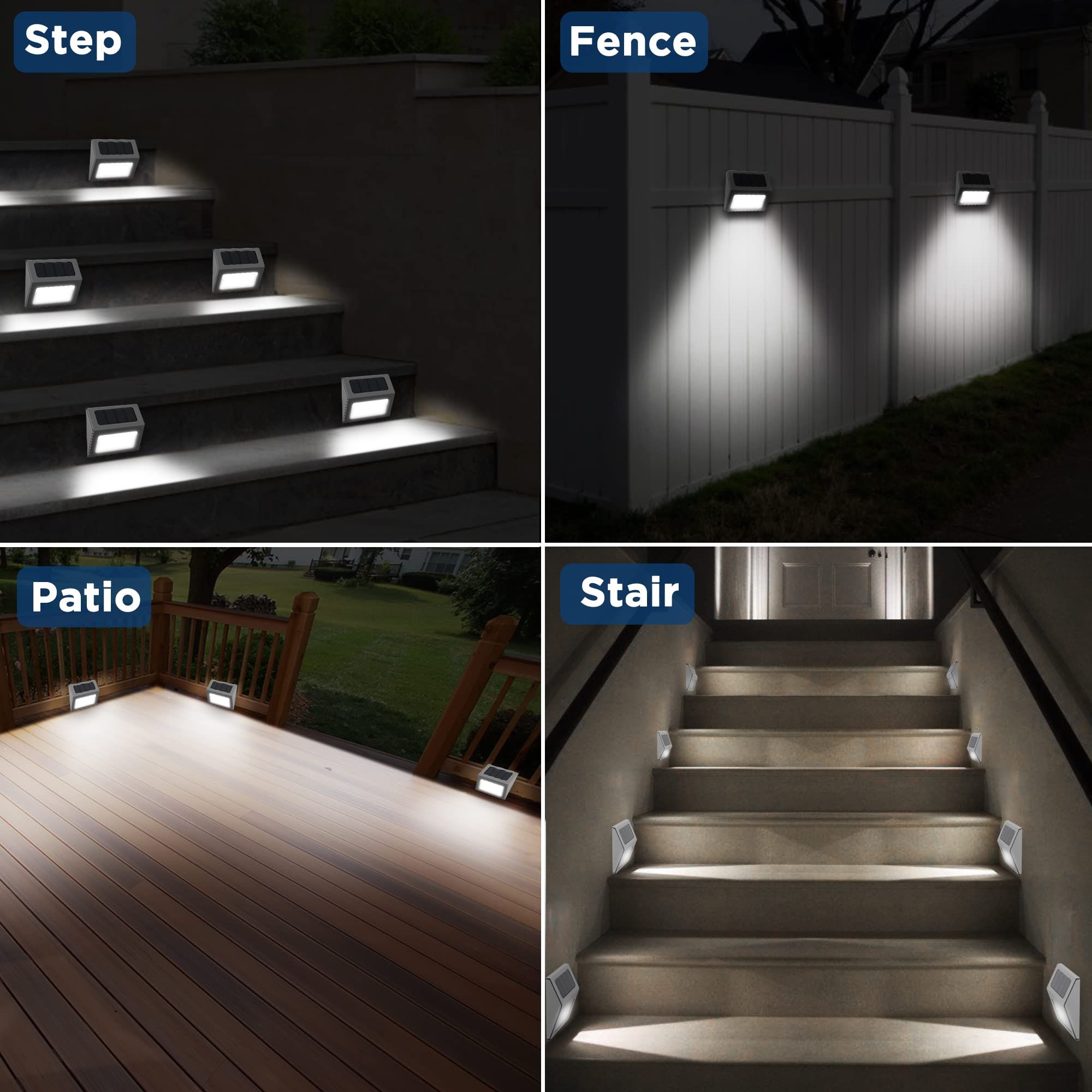 12pc Solar Lights for Outside view 2