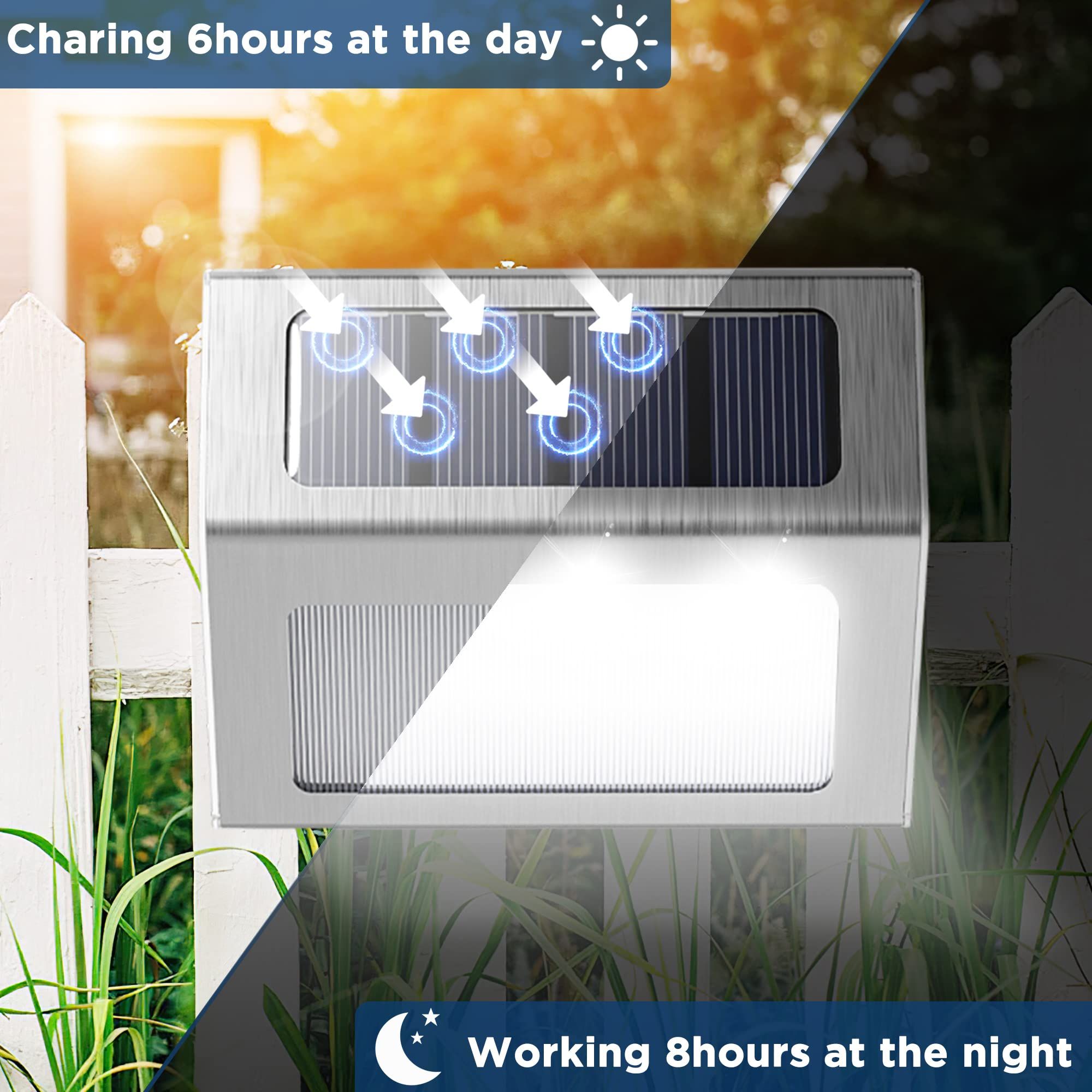 12pc Solar Lights for Outside view 3