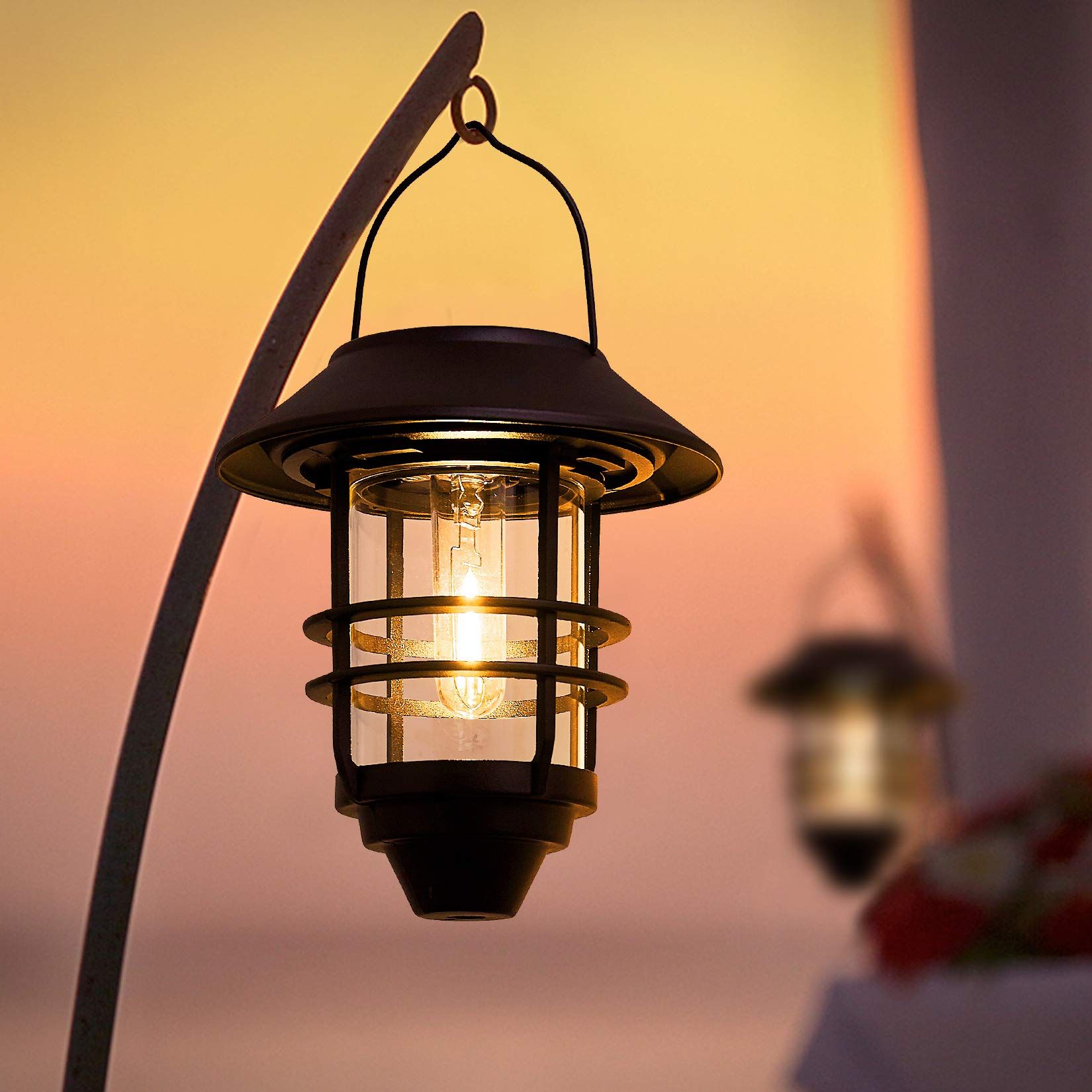Hanging Wireless Solar Lantern view 5