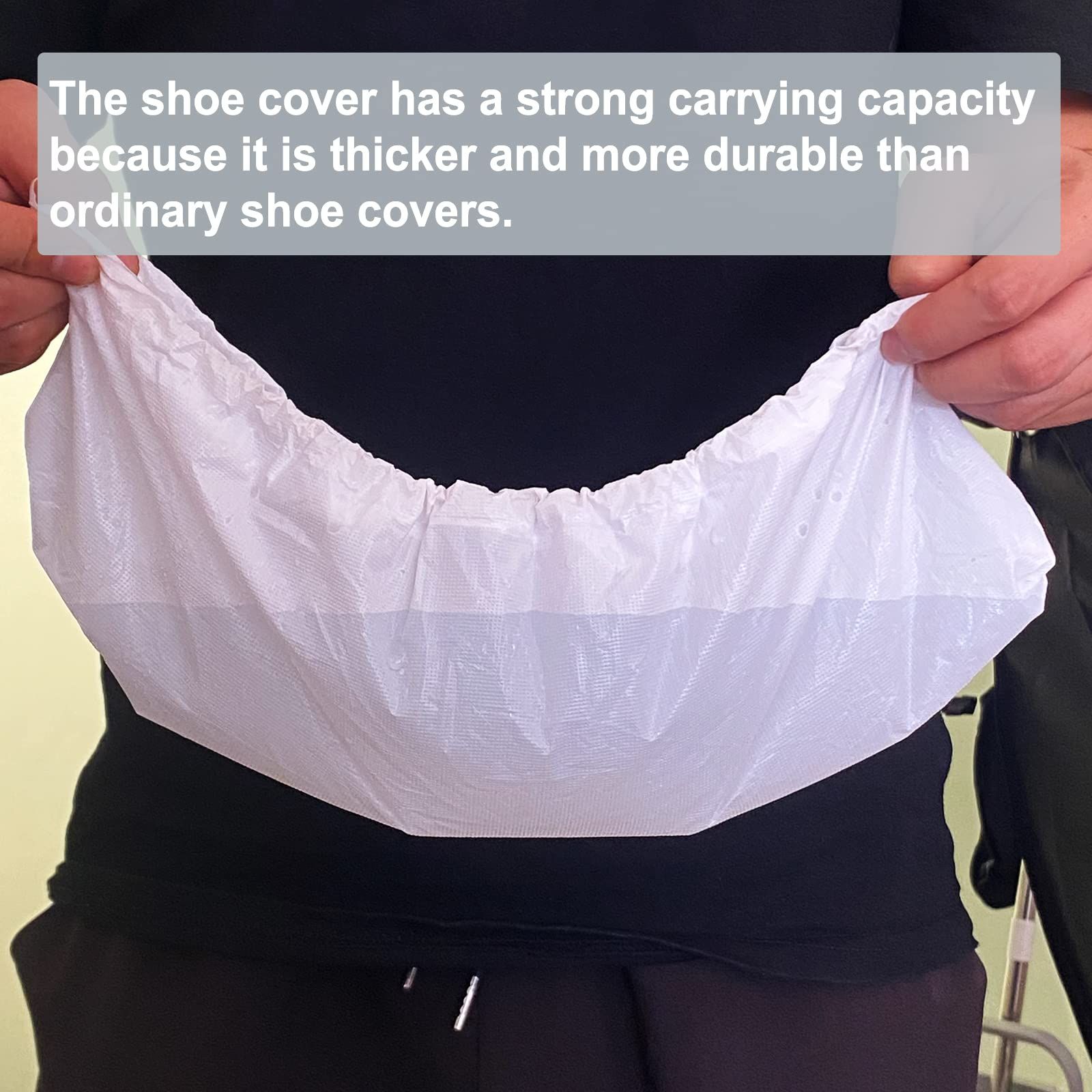 100pc Shoe Covers Disposable view 3