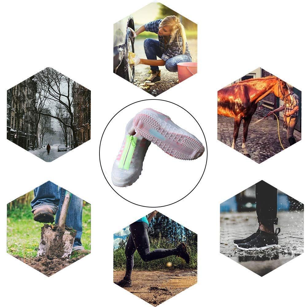 Silicone Waterproof Shoe Covers view 5