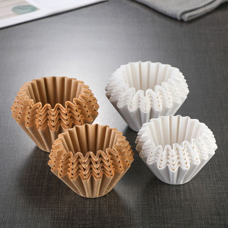 2pc White Disposable Cup Coffee Filter Paper Coffee filter paper drip type view 3
