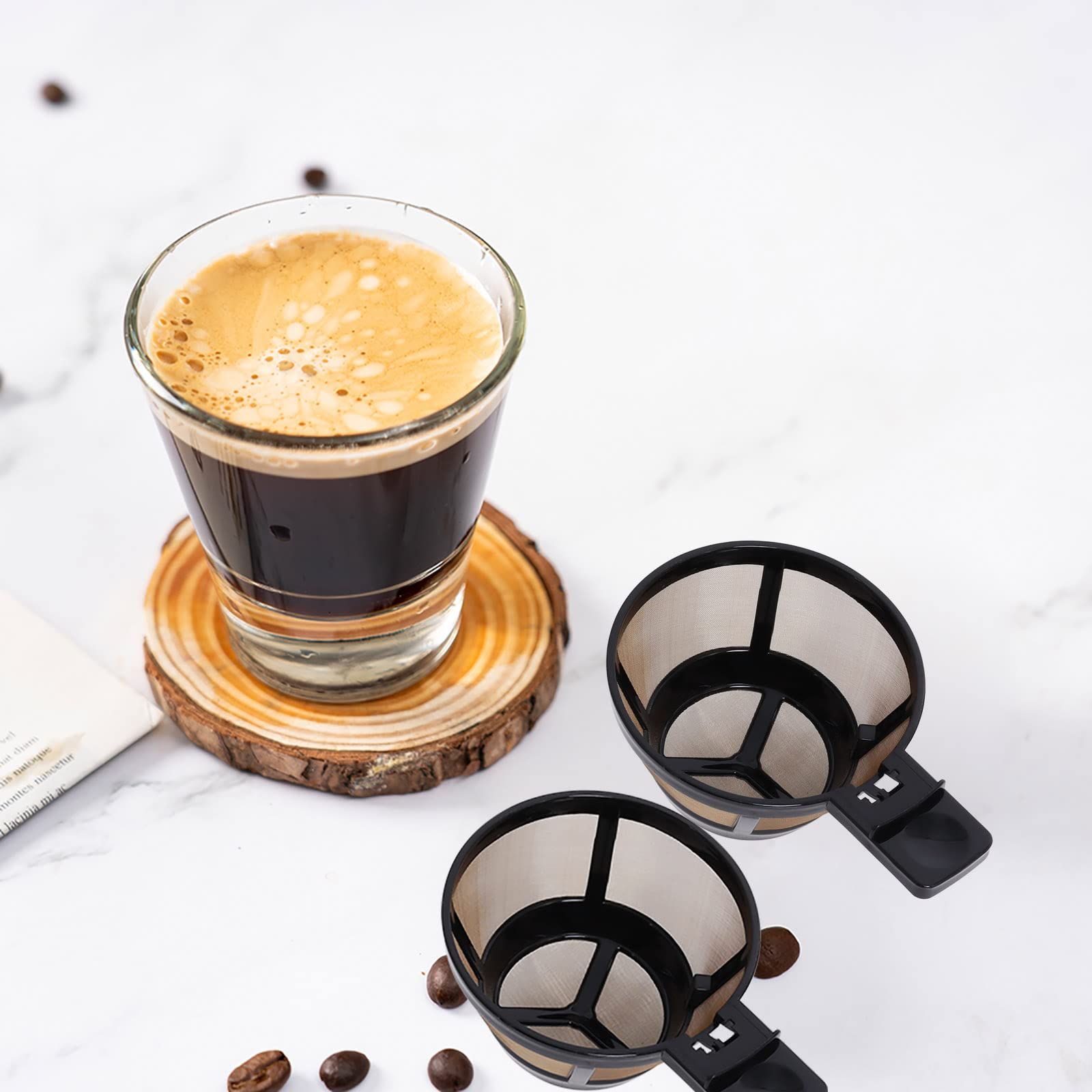 4pc Reusable Single Serve Brew Coffee Basket Scoop view 2