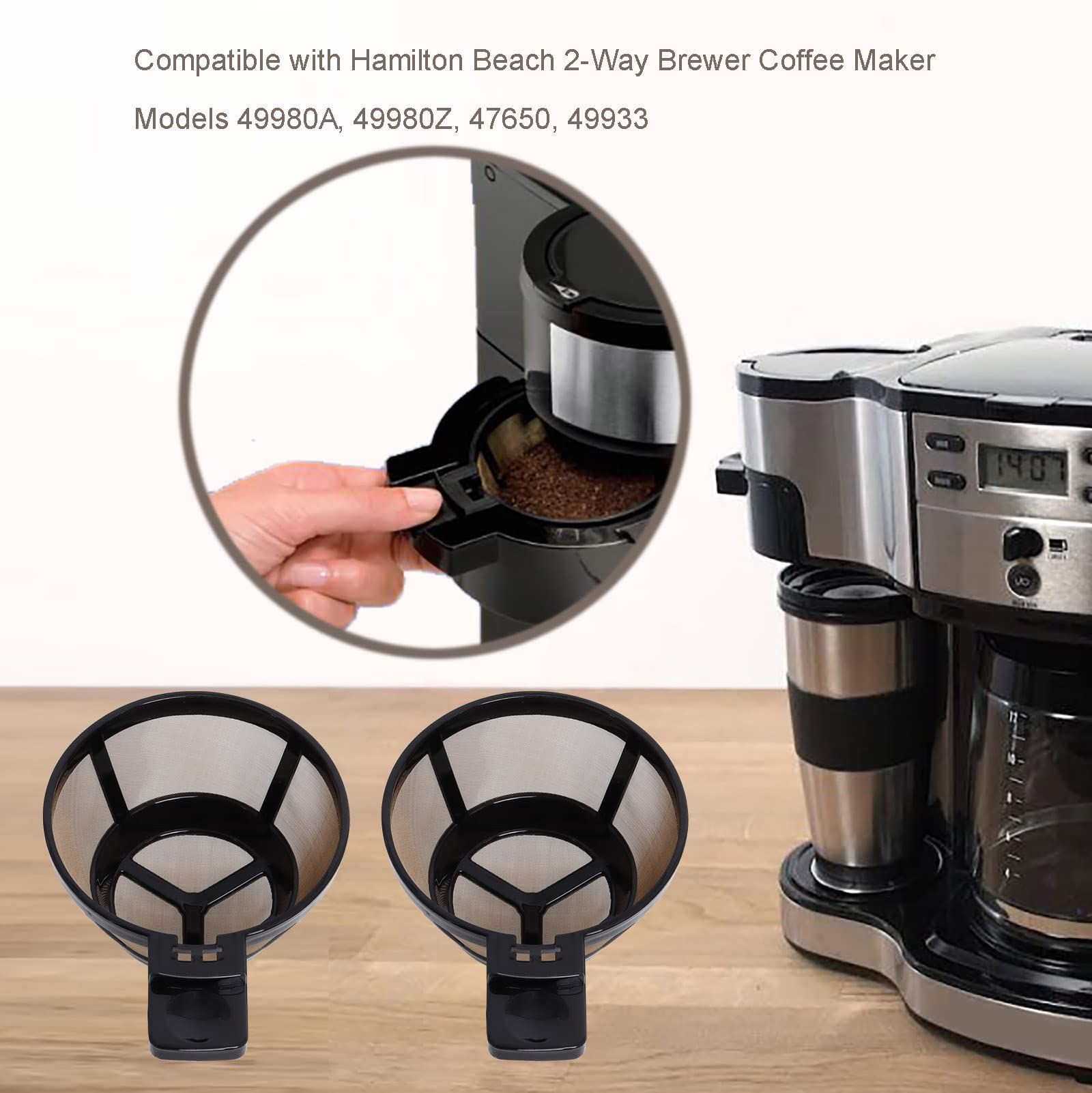 4pc Reusable Single Serve Brew Coffee Basket Scoop view 3