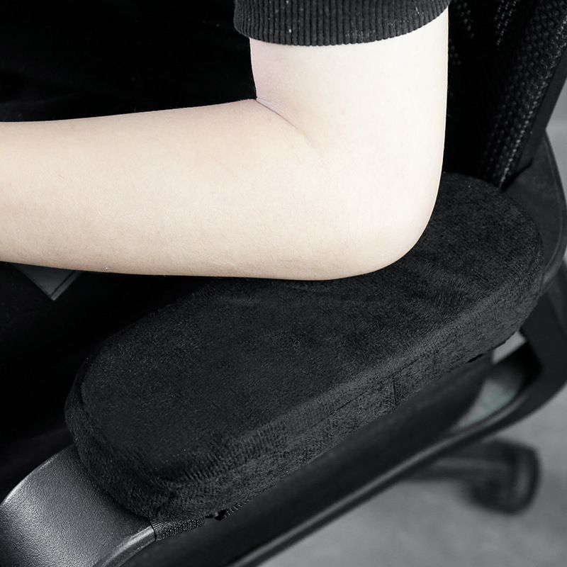 2pc Office Chair Arm Covers w/Cooling Gel Top Layer for Elbow view 2