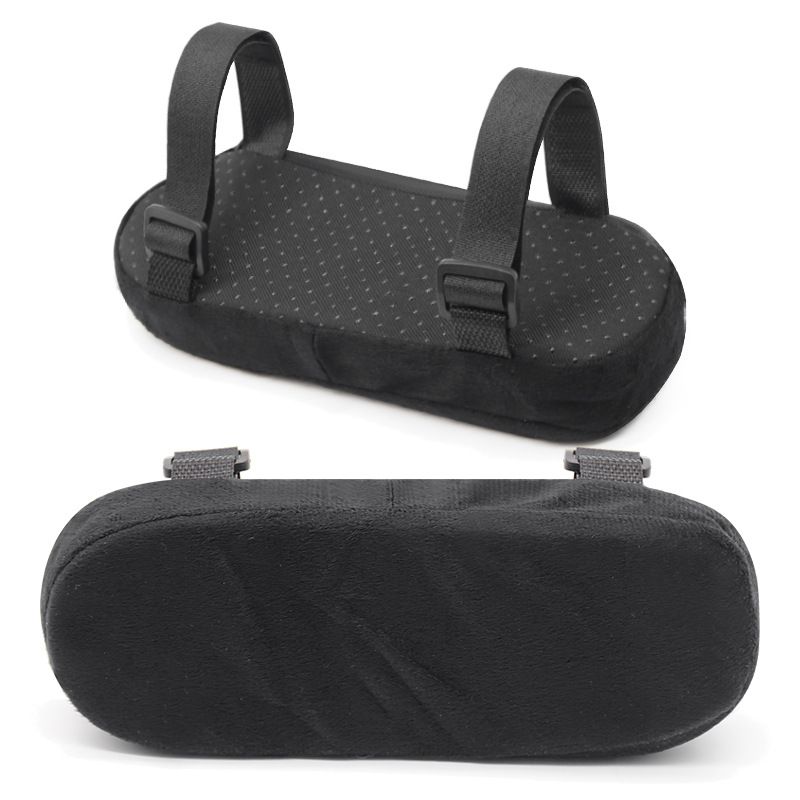 2pc Office Chair Arm Covers w/Cooling Gel Top Layer for Elbow view 5