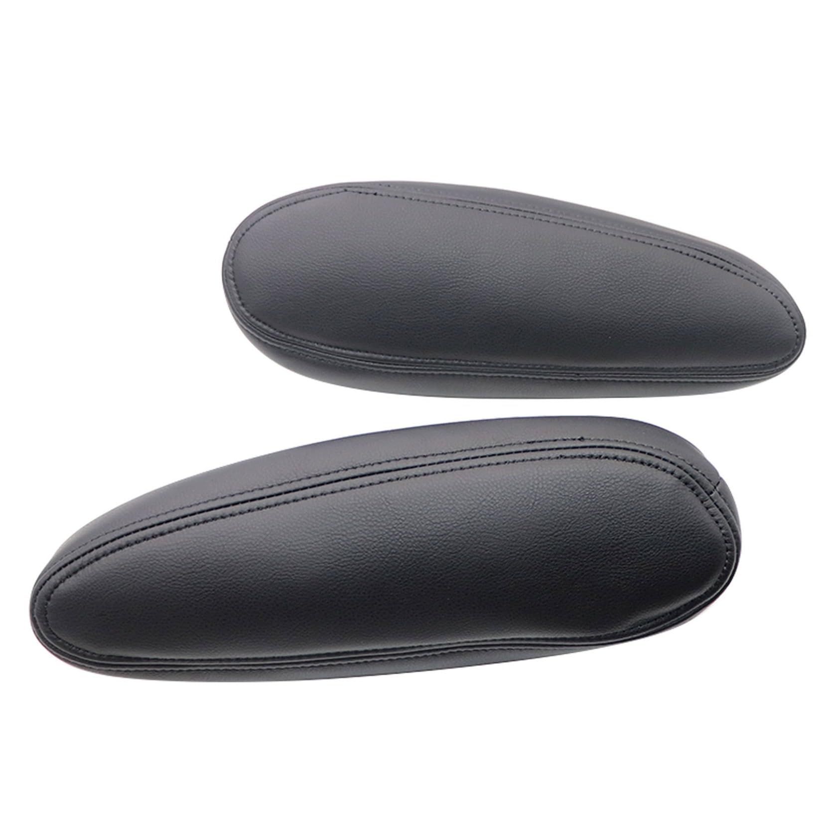 2pc Leather Driver & Passenger Side Replacement Armrest Cover Compatible with view 4