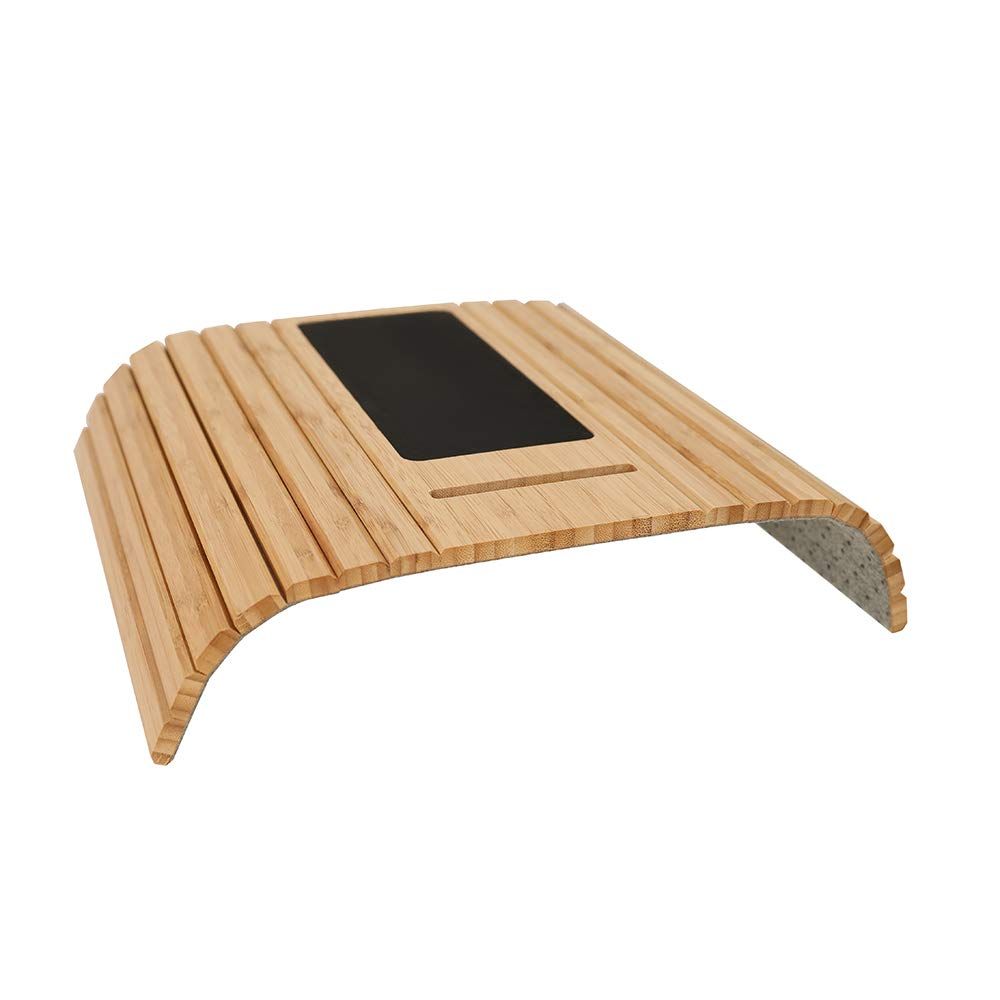 Sofa Arm Tray Table for Couch Flexible/Foldable Sofa Tray Rotating Phone