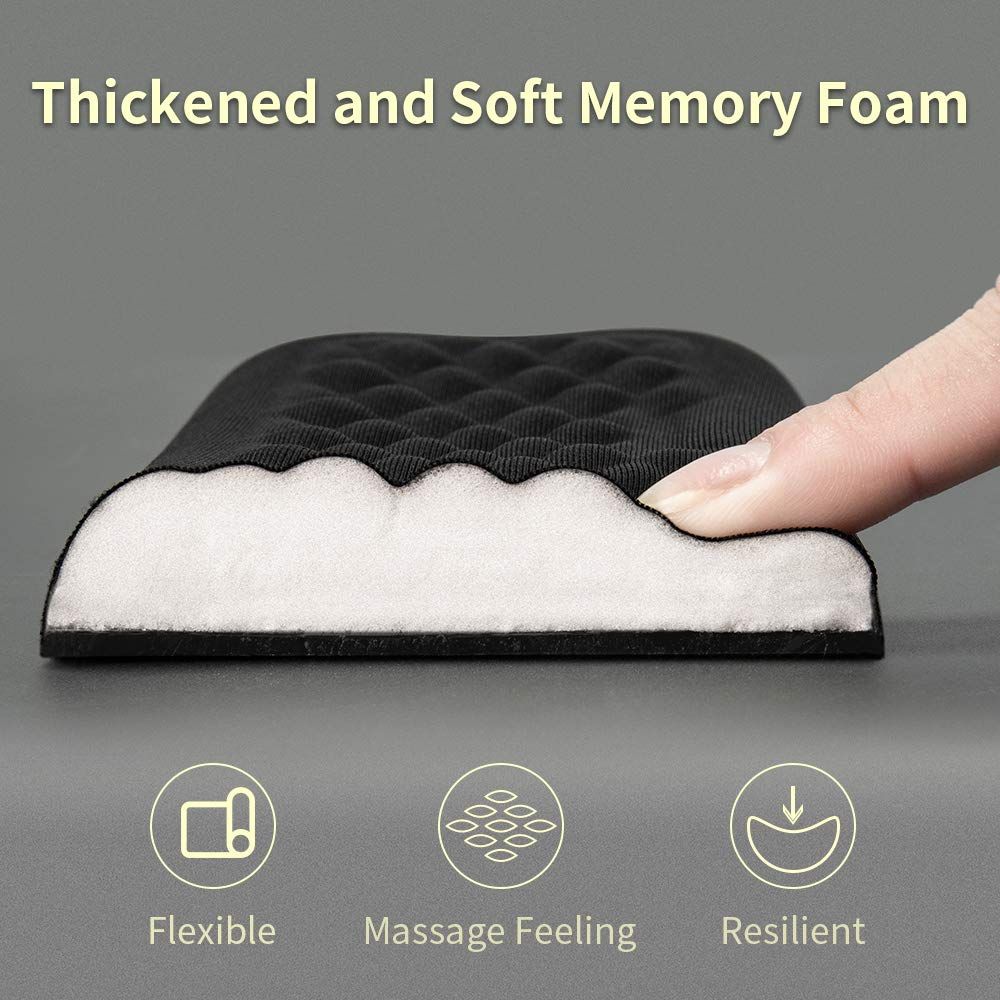 Keyboard Wrist Rest, Memory Foam Hand Rest Support Pad Padded for Office view 5