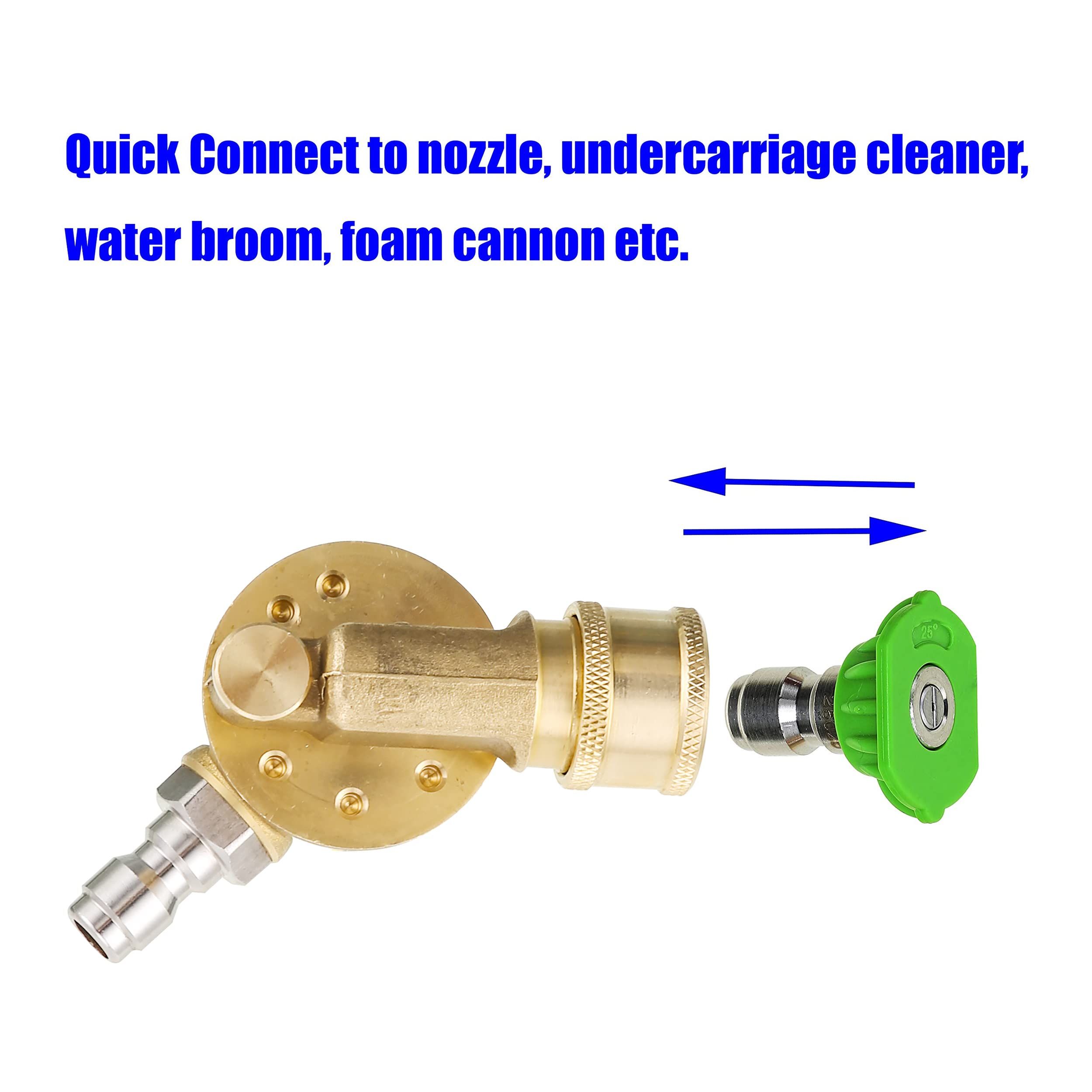 Pressure Washer Pivoting Coupler view 3