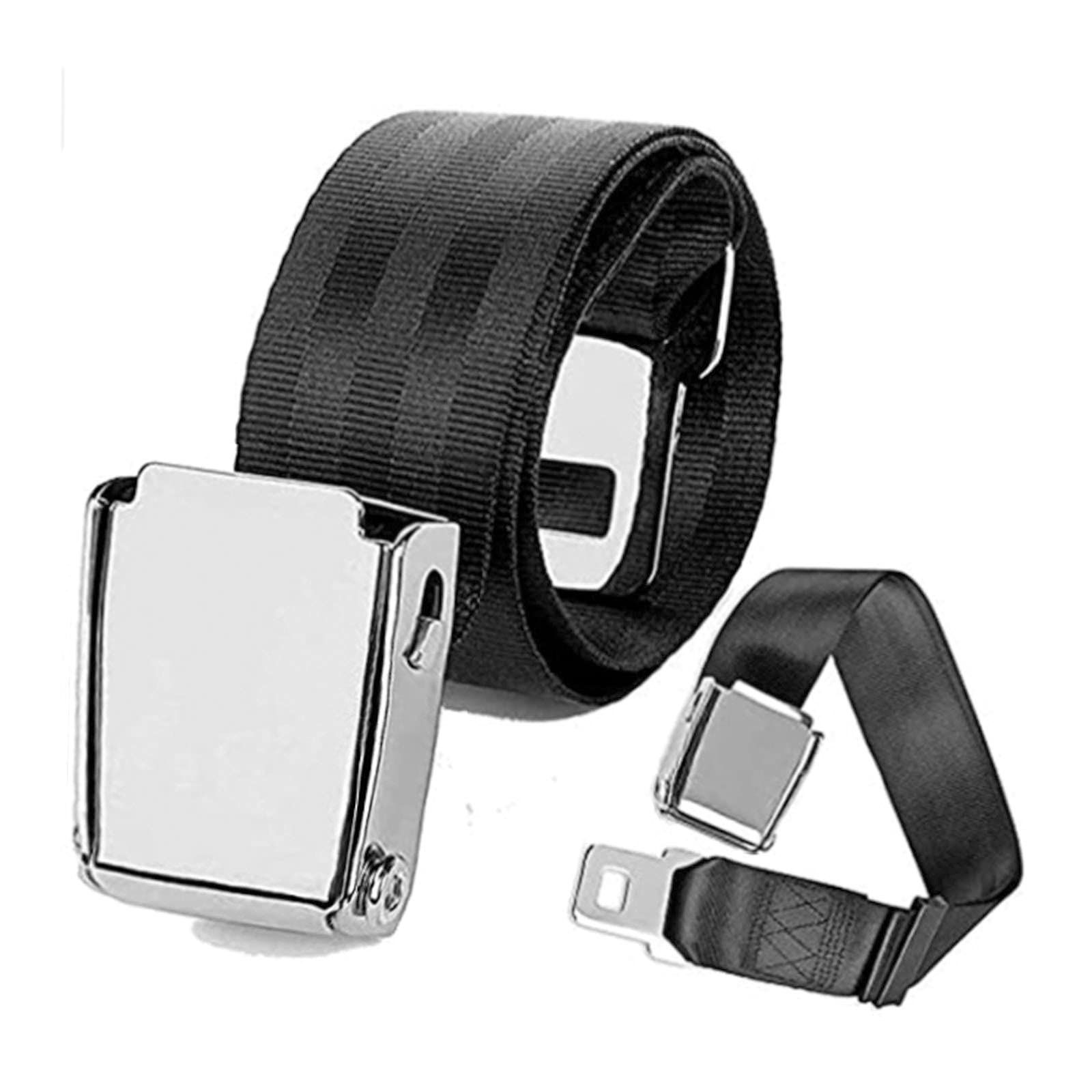Adjustable Airplane Seat Belt Extender - Universal Seat Belt Extender for