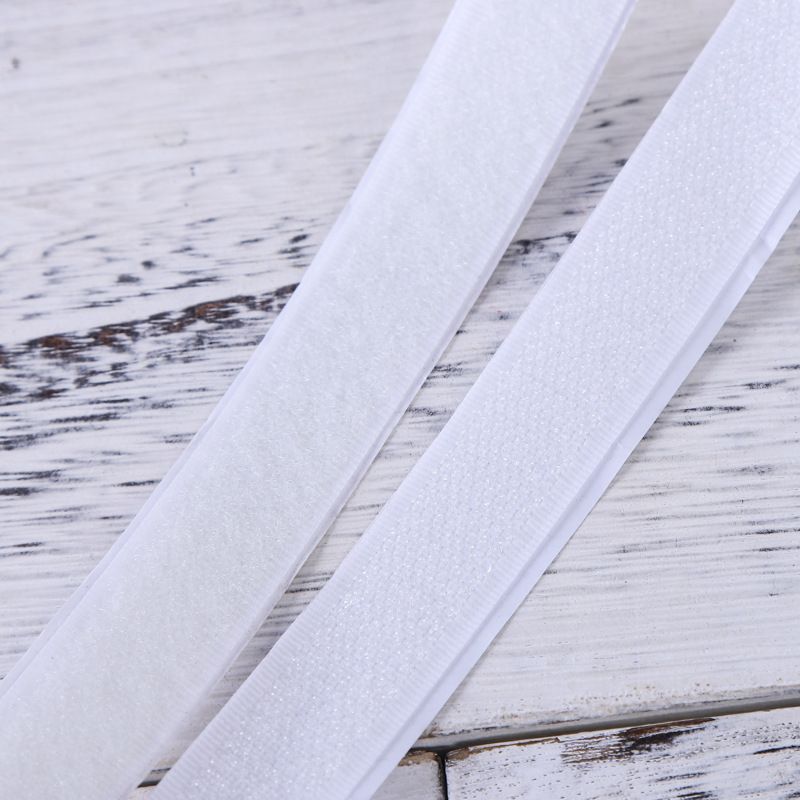 10pc Length Width Hook and Loop with Strong Self Adhesive Tape Strip Fastener view 2