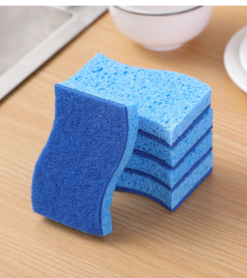5pc Non-Scratch Cellulose Scrub Sponge view 5