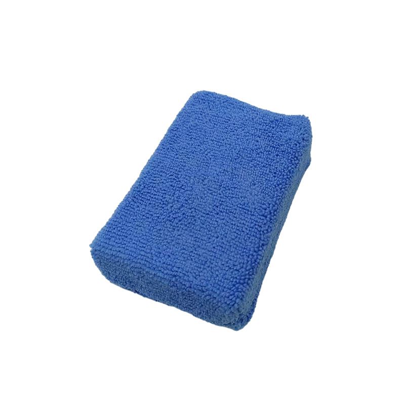 2 PCS Car Wash Wax Wipe, Microfiber Terry Cloth Absorbent Cleaning Sponge — image 1