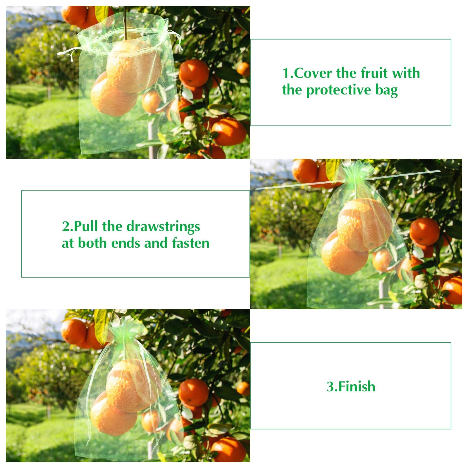 10 Pcs Fruit Protection Bags view 5