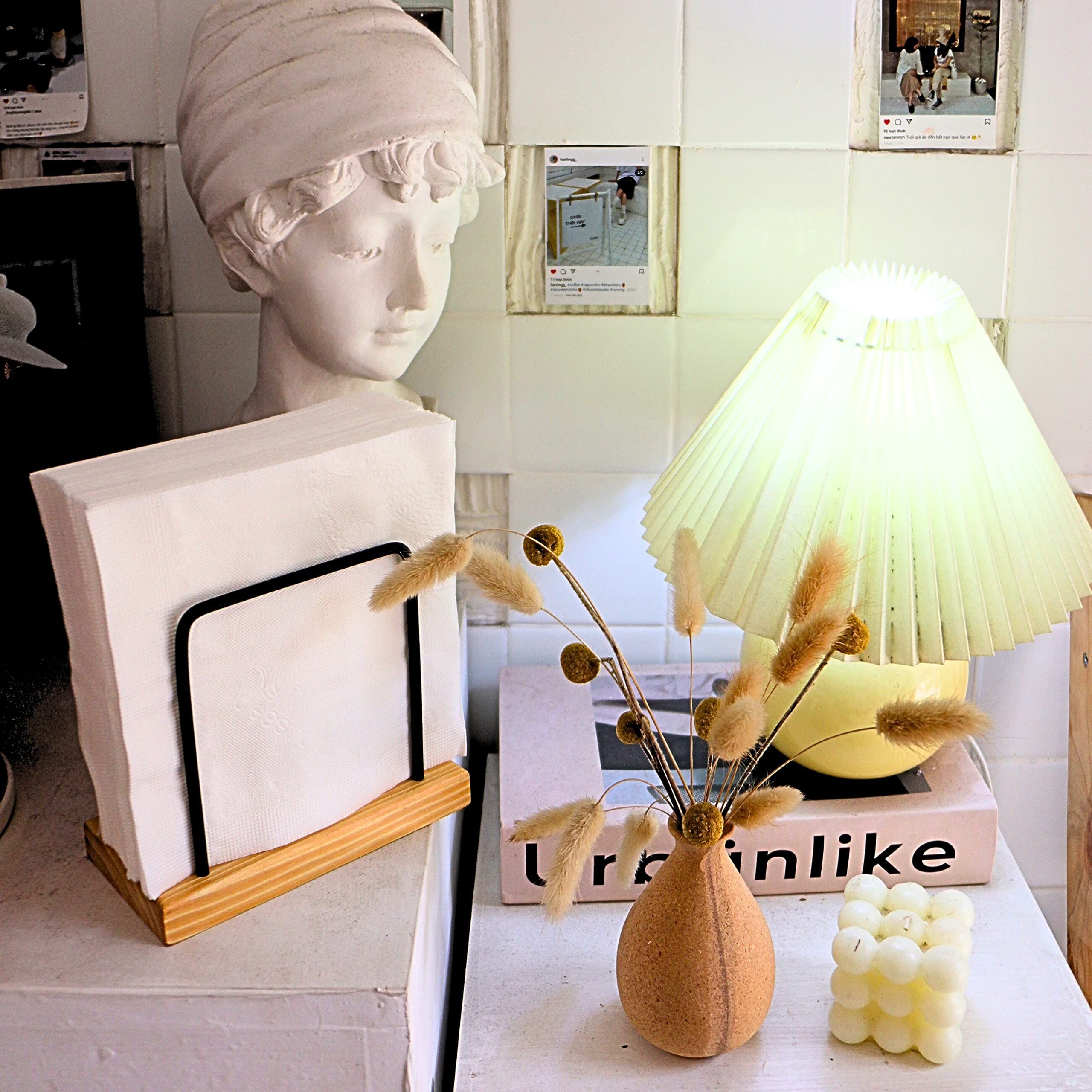 Farmhouse Napkin Holder For Table view 3