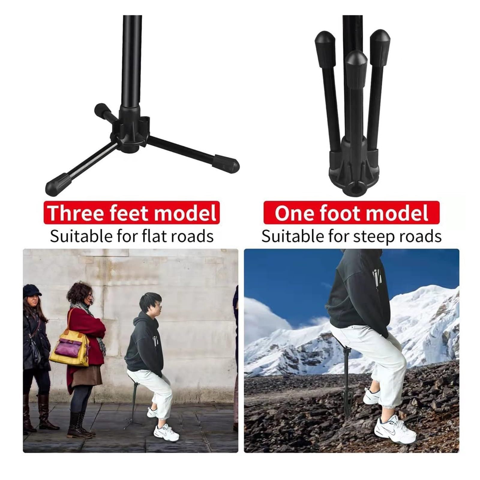 Portable Telescopic Stool - Lightweight Folding Chair for Camping & Fishing view 4