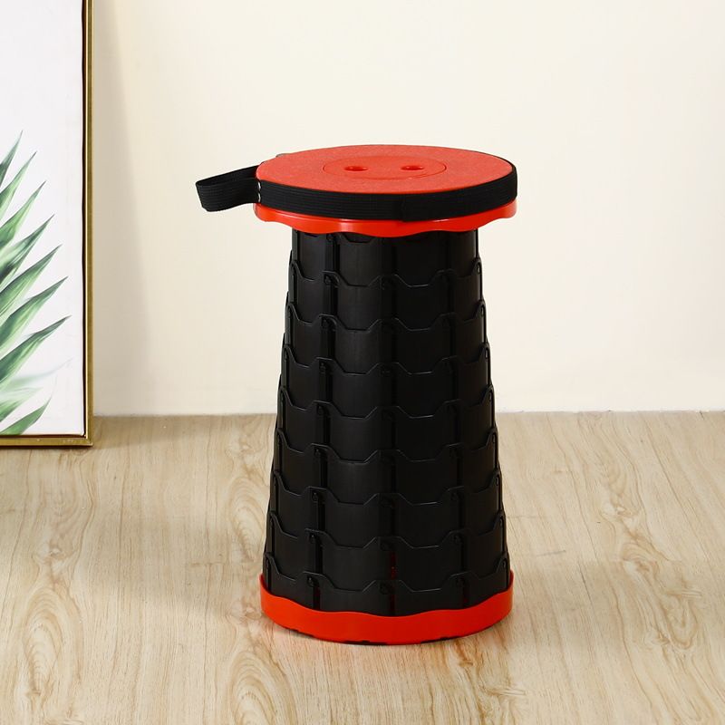 Folding Camping Stool, Collapsible Stool Portable Lightweight Retractable view 4