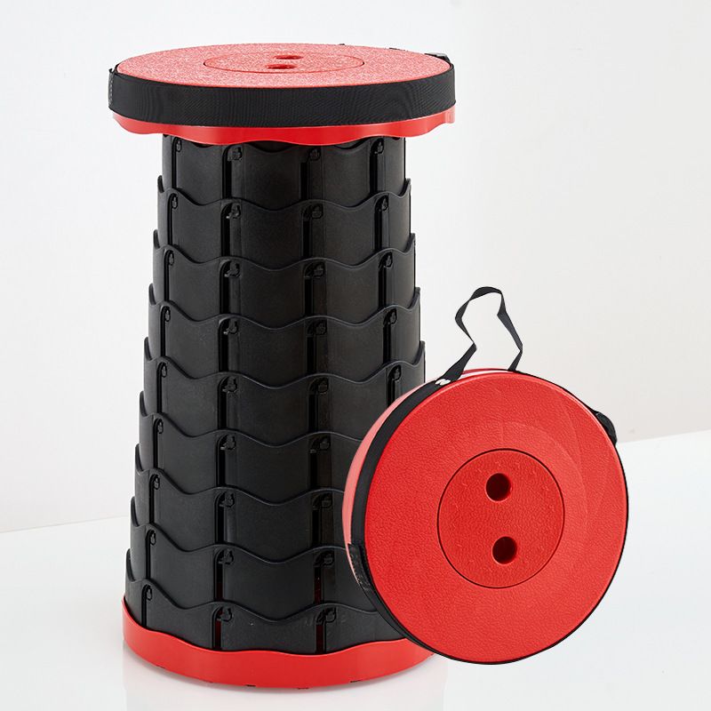 Folding Camping Stool, Collapsible Stool Portable Lightweight Retractable view 5