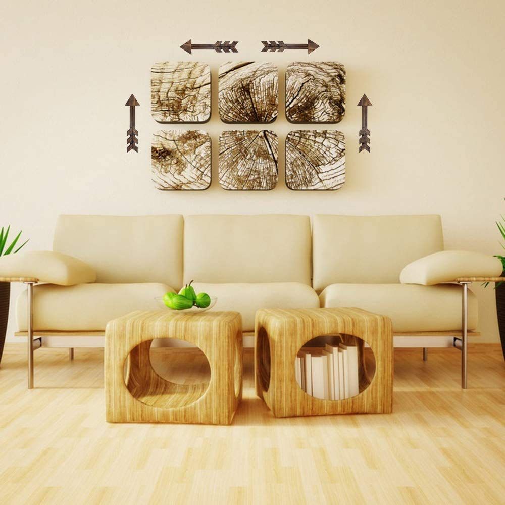 2 PCS Rustic Wood Arrow Sign Wall Decor view 8