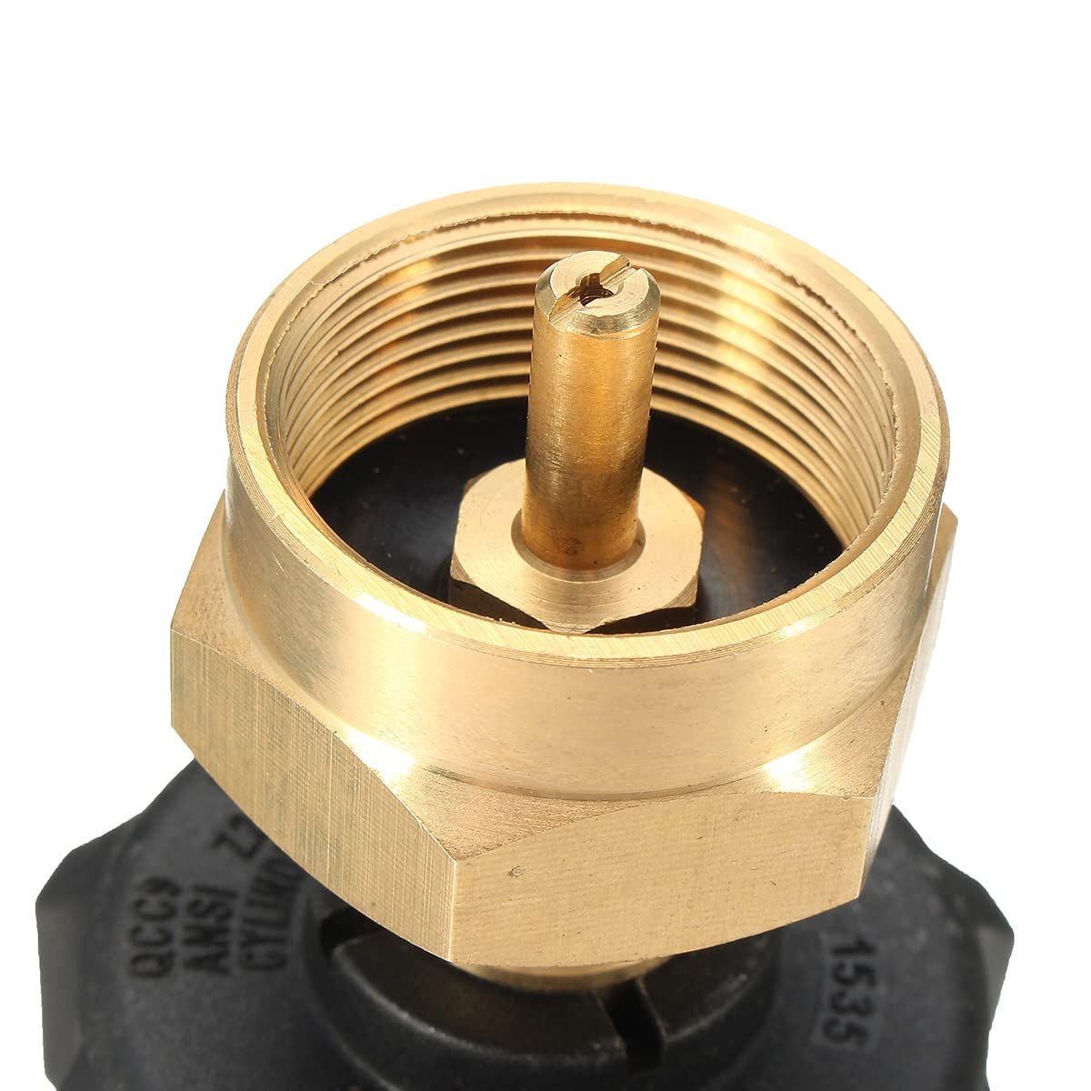 Propane Refill Adapter, LP Gas Cylinder Tank Coupler Fits Propane Tank and 1 view 5