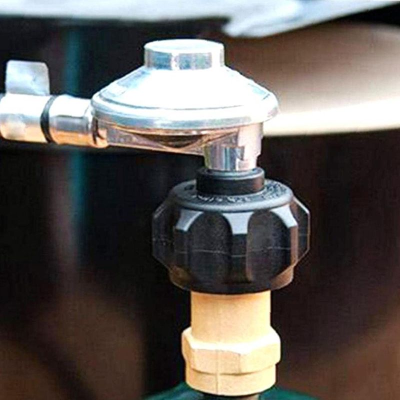 Propane Refill Adapter, LP Gas Cylinder Tank Coupler Fits Propane Tank and 1 view 9