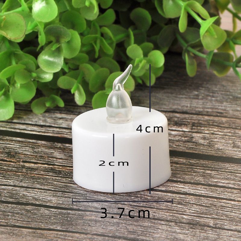 LED Tea Lights, 24 Pack Flickering Flameless Tea Lights,Battery Operated Tea view 10