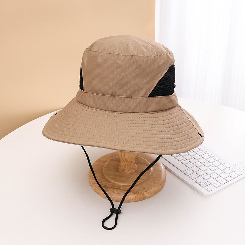 Travel Big Brim Hat Summer Outdoor Mountaineering Hat Sun Protection Fisherman view 4