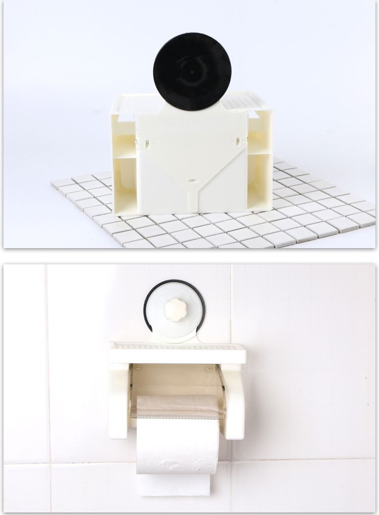 Tissue Box Holder - Tissue Dispenser Bathroom Toilet Tissue Holder Roll Paper view 10