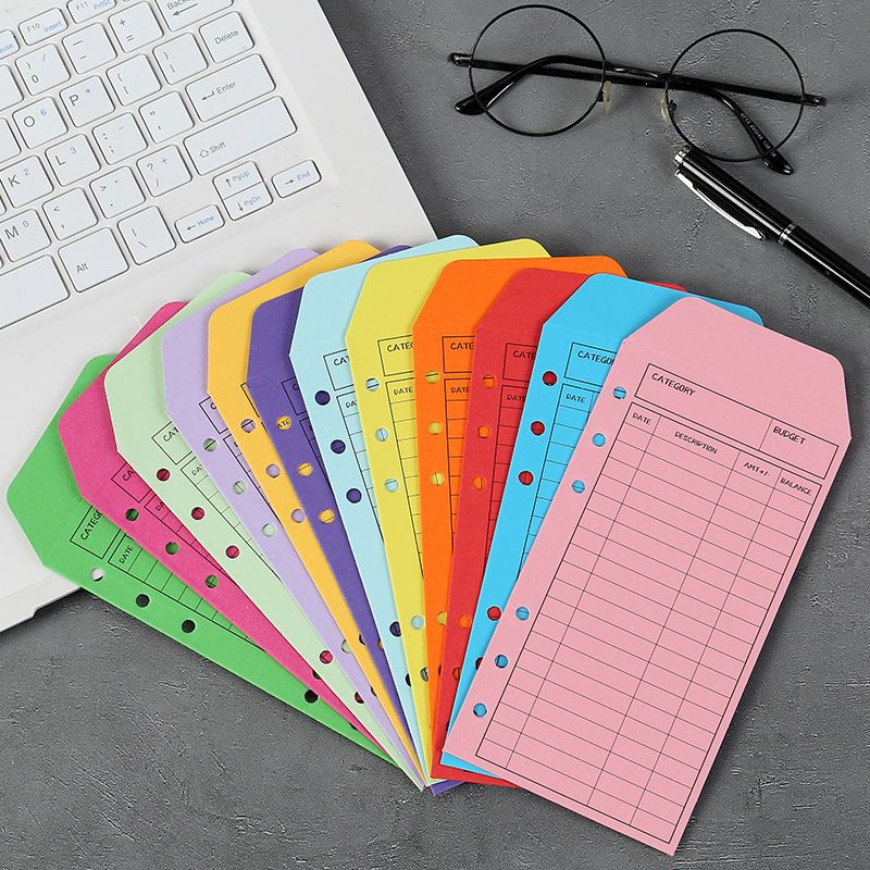 12 Pcs Cash Envelopes for Budgeting Paper Money Envelopes for Cash Budget view 3