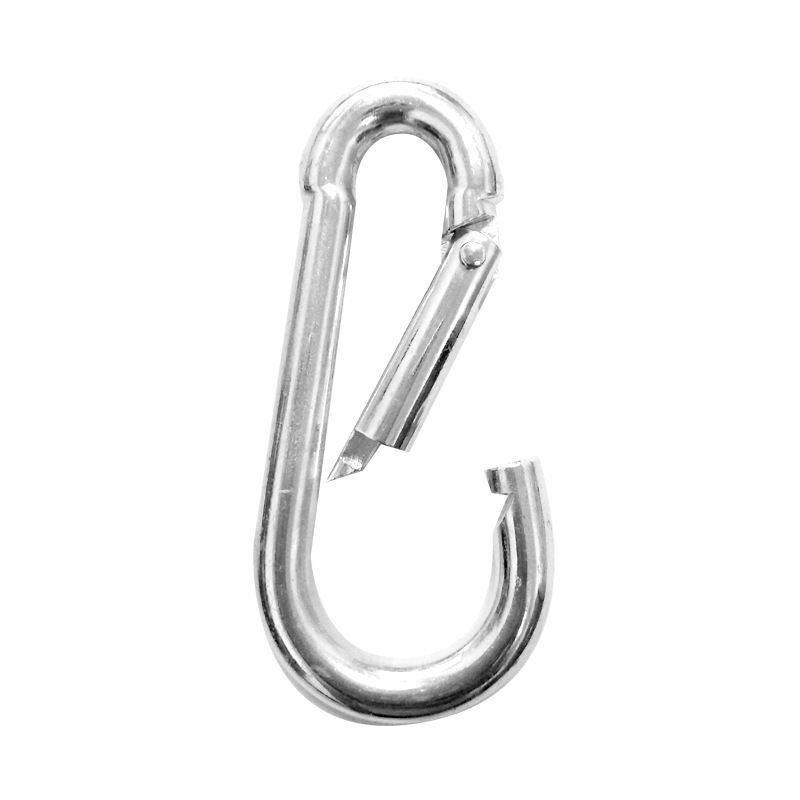 10cm Heavy Duty Carabiners Spring Action Snap Hook Attachment view 3