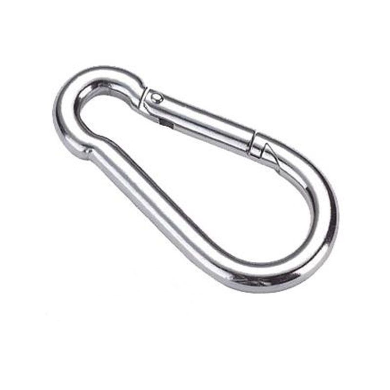 10cm Heavy Duty Carabiners Spring Action Snap Hook Attachment view 5