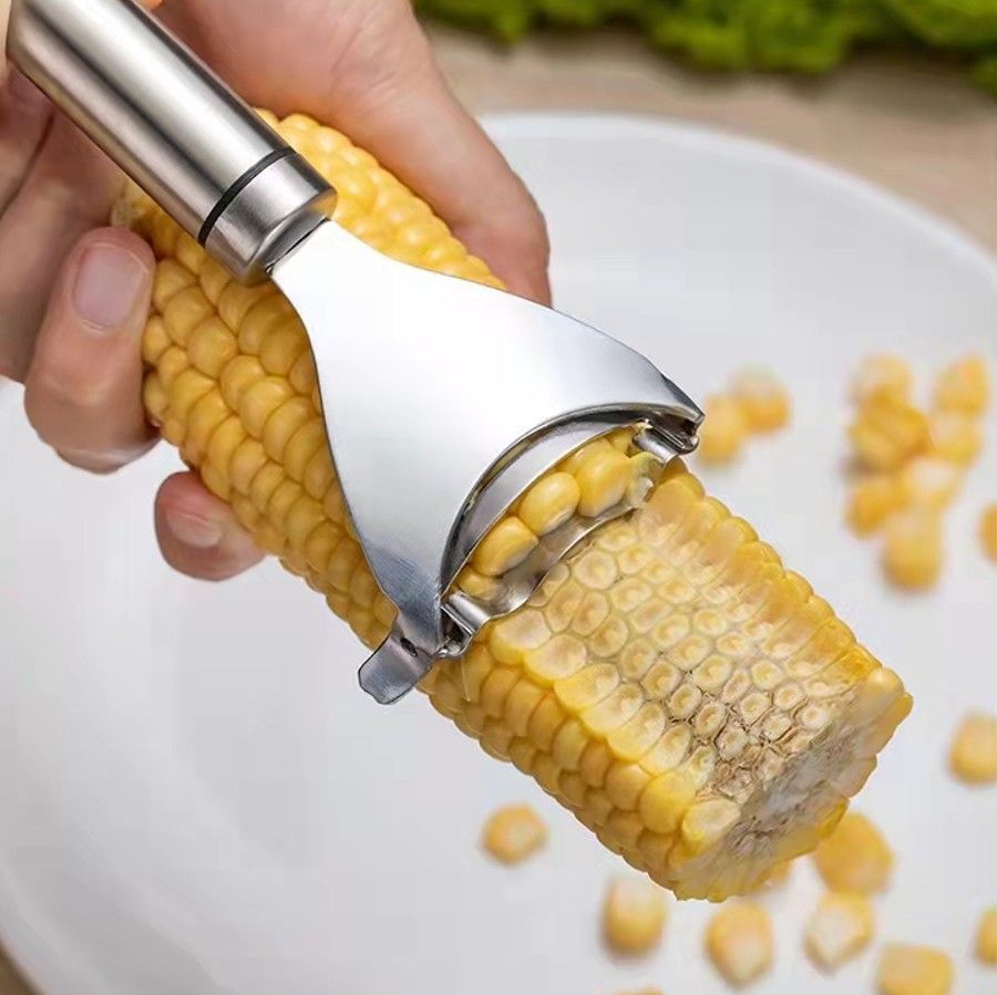 Peeler for Corn On The , Corn Peeler - Removes Kernels From Corn In Seconds view 5