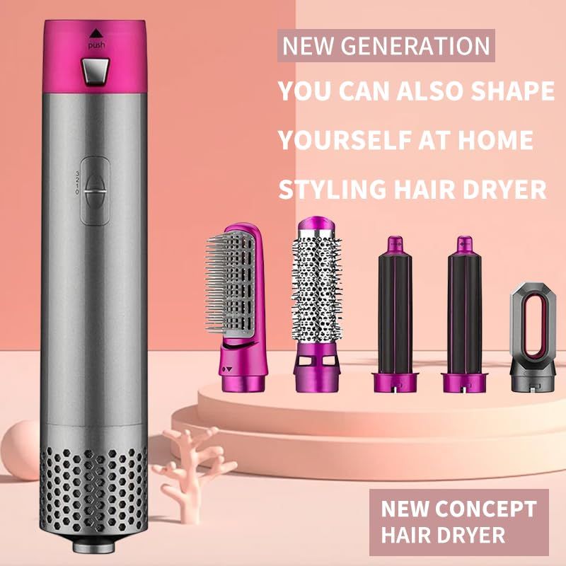 5 in 1 Hot Air Brush with Interchangeable Brush Head view 5