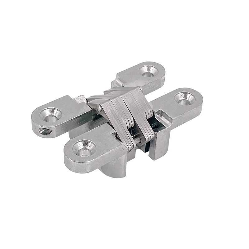 Zinc Alloy Hidden Hinge Invisible Folding Door Concealed Cross Hidden Hinges