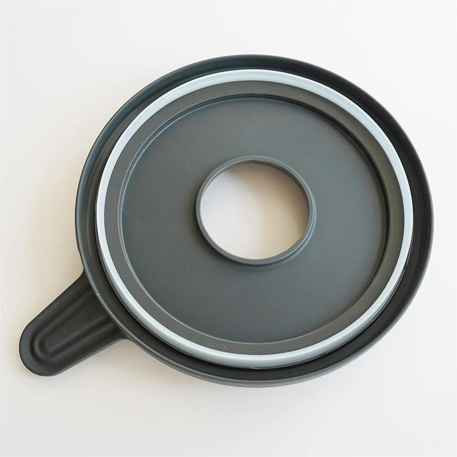 Nylon+Silicone Seal Protective Cap Mixing Bowl Cover Silicone Lid Suitable For view 2