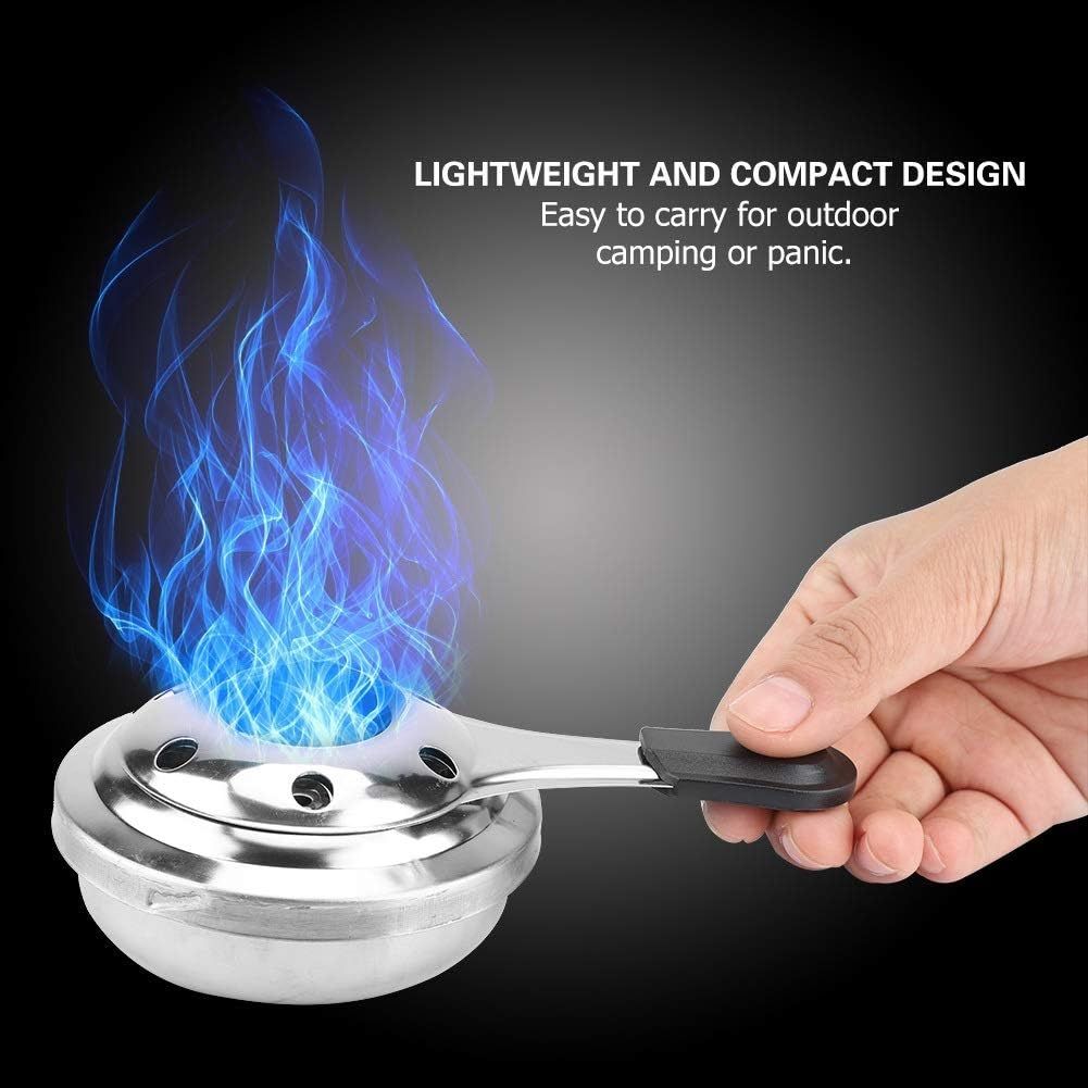Mini Alcohol Stove Burner-Portable Efficient Stainless Steel Burner with view 9