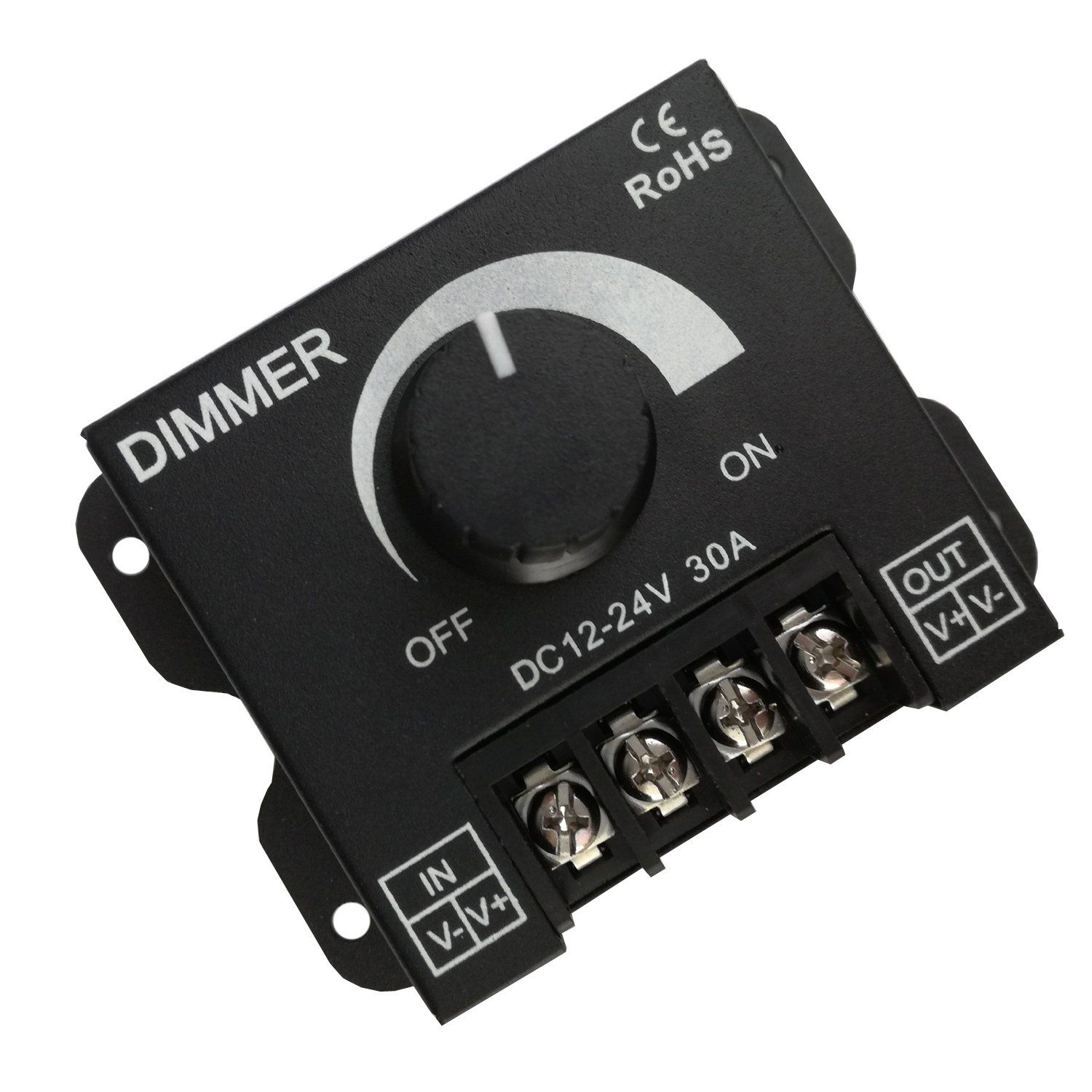 2pcs LED Dimmer Switch LED DimmerAdjustable Voltage Regulator LED Brightness view 4
