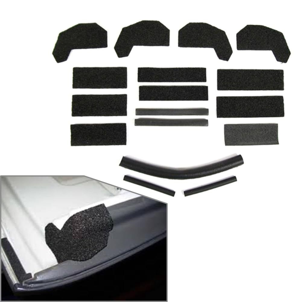 Hard Top Seal Kit Removable Cover Replace Compatible with Jeep Wrangler view 9