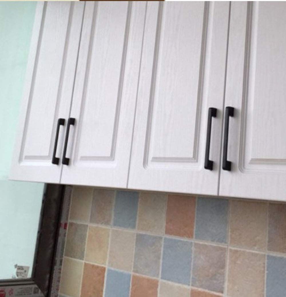 4 Matt Black Cabinet Door Handles and Pulls view 9