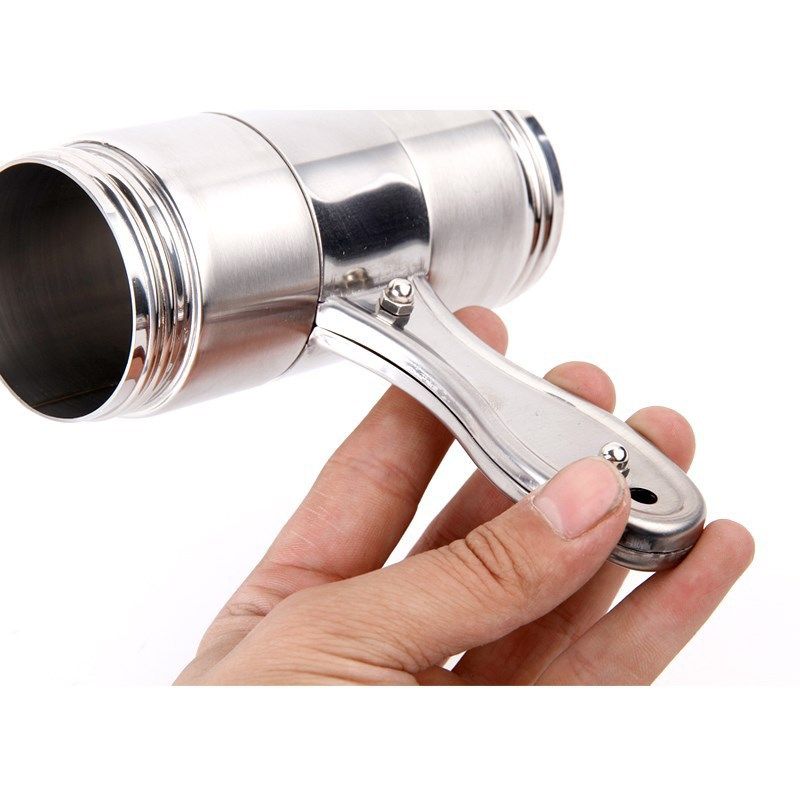 Manual Noodle Pasta Maker Spaghetti Kitchen Tool Stainless Steel Press Machine view 8