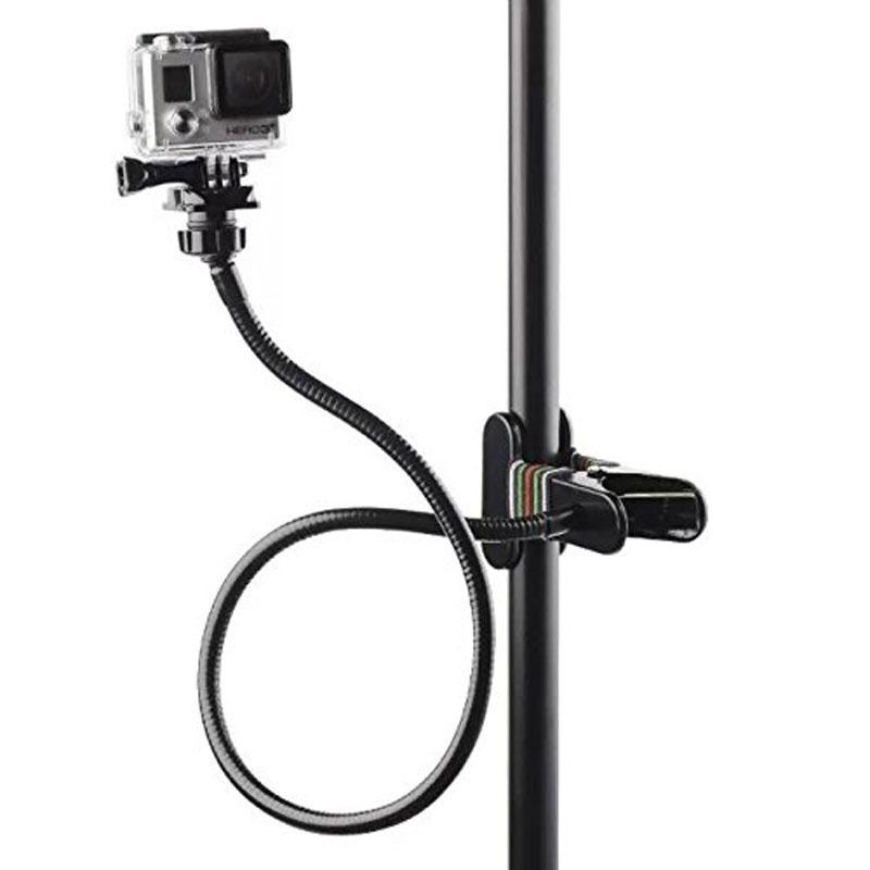 Flexible Gooseneck Clamp Mount for Action Webcam Mount - Flexible Desk Stand view 9
