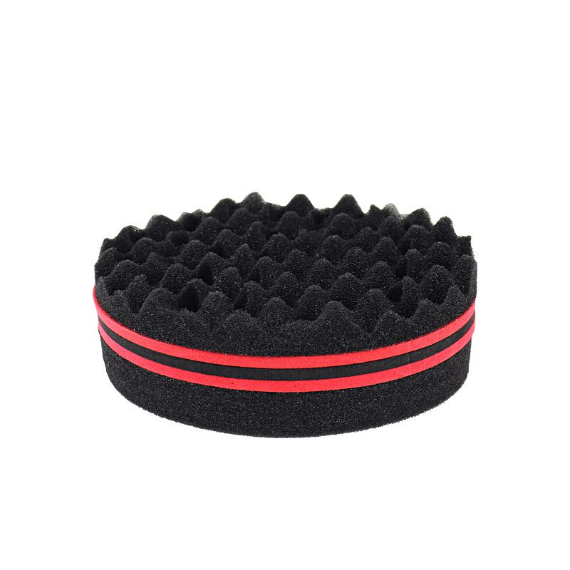 2 Pcs Holes Hair Twist Sponge view 3