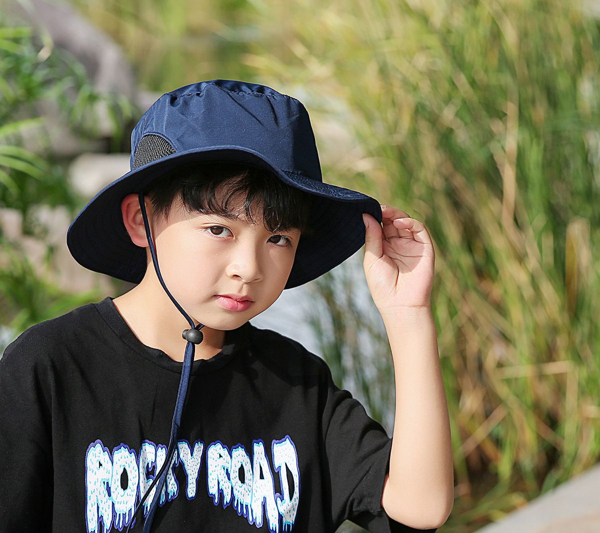 Mens Sun Hat Wide Brim Fishing Hat for Men Womens Beach Bucket Hat UV view 4