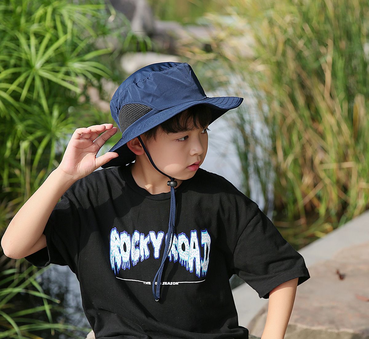 Mens Sun Hat Wide Brim Fishing Hat for Men Womens Beach Bucket Hat UV view 5